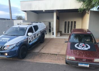 Polícia Militar em Três Lagoas recupera veículo furtado