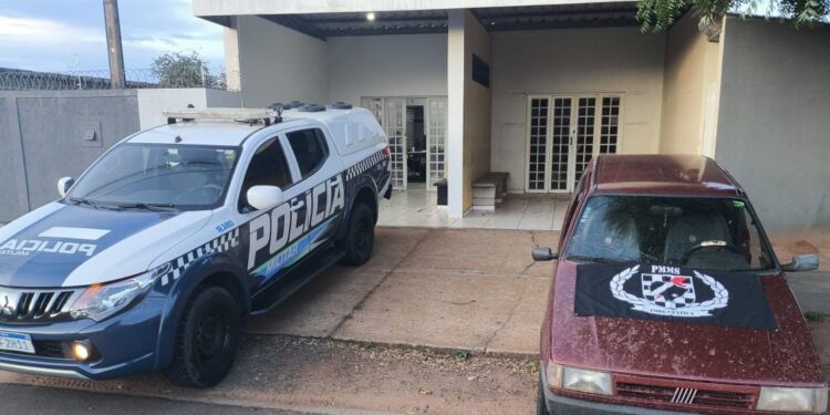 Polícia Militar em Três Lagoas recupera veículo furtado