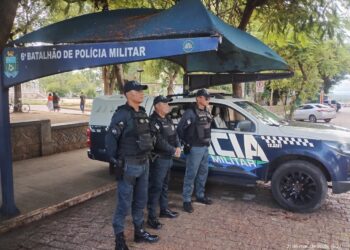 Polícia Militar reforça policiamento em Corumbá durante a COP 15