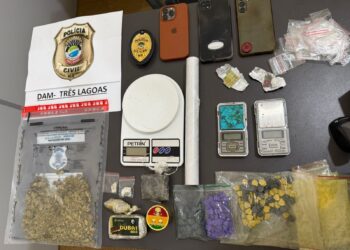 Polícia Civil prende acusado de violência doméstica e tráfico de drogas em Três Lagoas