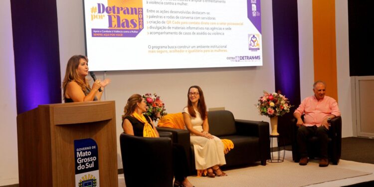 Delegadas da Polícia Civil participam de ação do Detran-MS voltada ao fortalecimento do protagonismo feminino