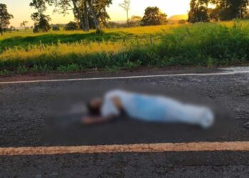 Indígena morre atropelado na MS-162; motorista fugiu do local em Sidrolândia