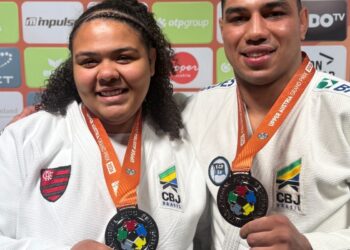 Com mais 2 pódios, Brasil encerra Grand Prix de judô com 6 medalhas