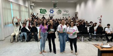 Delegacia de Atendimento à Mulher realiza palestra educativa sobre violência doméstica e familiar para alunos do IFMS em Ponta Porã