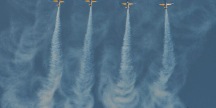 Nordeste terá apresentação da Esquadrilha da Fumaça