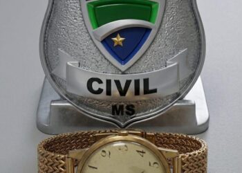 Polícia Civil recupera relógio de ouro 18k e prende jardineiro por furto em residência em Campo Grande