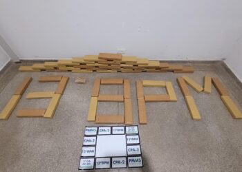 Polícia Militar apreende mais de 52 quilos de maconha em Aparecida do Taboado