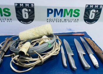 Polícia Militar conduz autor por furto em residência e cumpre mandado de prisão em Corumbá