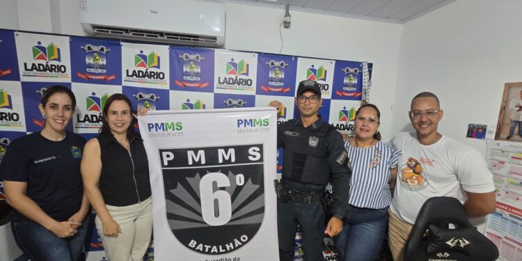 Polícia Militar e Prefeitura de Ladário alinham início das aulas do PROERD para 2026