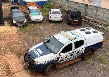 Polícia Militar em Brasilândia realiza apreensão de mercadorias de contrabando e descaminho