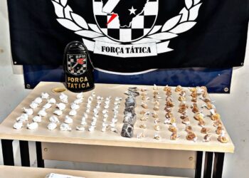 Polícia Militar em Três Lagoas realiza apreensão de autores de tráfico de drogas