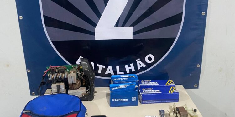 Polícia Militar em Três Lagoas realiza prisão de autora de furto e autor de receptação