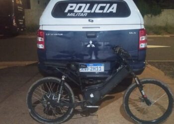 Polícia Militar em Três Lagoas recupera bicicleta elétrica roubada e apreende adolescente infrator por receptação