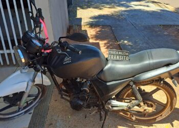 Polícia Militar em Três Lagoas recupera motocicleta furtada e realiza prisão de receptador