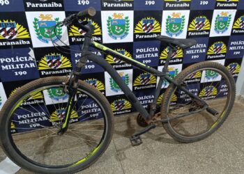 Polícia Militar recupera bicicleta furtada em unidade de saúde e detém autor monitorado por tornozeleira em Paranaíba
