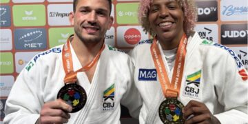 Rafaela Silva é ouro e Cargnin bronze no Grand Prix de judô da Áustria
