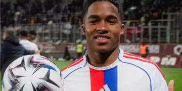 Endrick encanta a Europa mesmo na derrota do Lyon