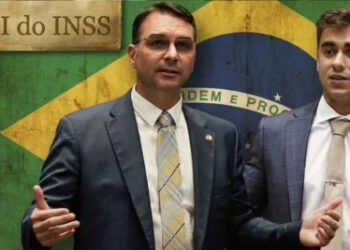 CPI do INSS encontra números de Flávio Bolsonaro e Nikolas Ferreira em celulares de Vorcaro
