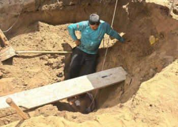 Acidente com trabalhador em Bataguassu deixa vítima soterrada