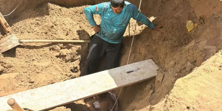 Acidente com trabalhador em Bataguassu deixa vítima soterrada