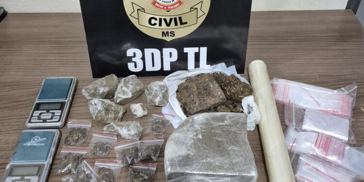 Polícia Civil desativa ponto de tráfico em Três Lagoas