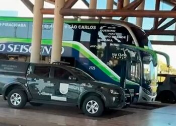 Granadas são encontradas em ônibus na rodoviária de Ribas do Rio Pardo