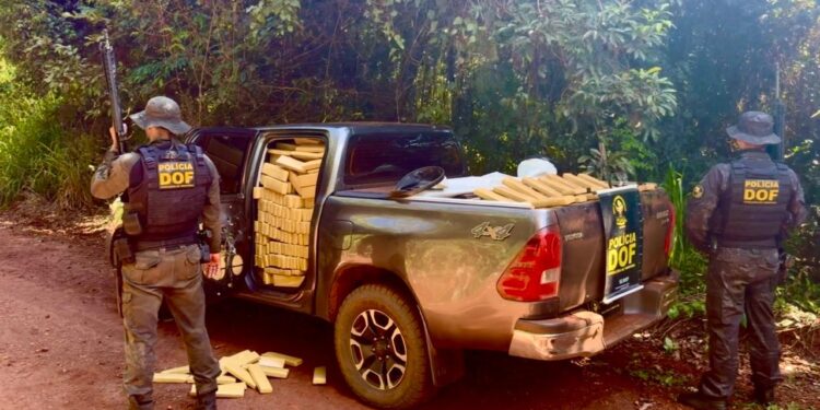 DOF apreende 2,15 toneladas de maconha em Dourados