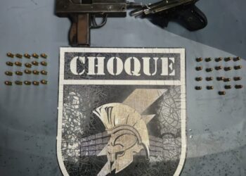 Indivíduo bate de frente com o Choque e morre em confronto