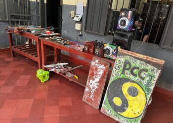 Polícia apreende arsenal improvisado após tentativa de fuga em presídio