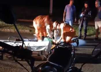 Criminoso baleado após tentativa de assalto na fronteira