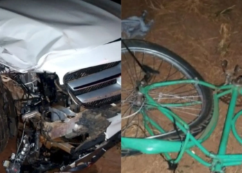 Ciclista morre após ser atingido por veículo na MS-141, em Ivinhema