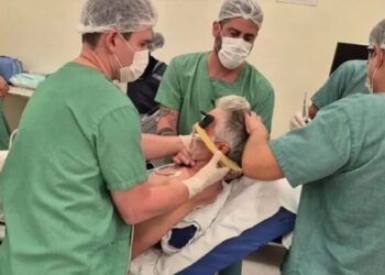 Paciente de Nova Andradina faz 1ª cirurgia cerebral pelo SUS para Parkinson em MS