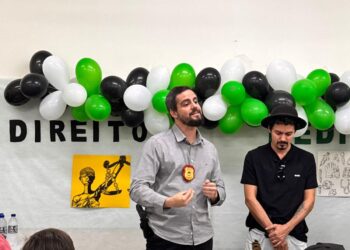 Polícia Civil realiza palestra para alunos da Escola Estadual Adilson Alves em Brasilândia