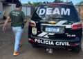 Polícia Civil cumpre mandado de prisão preventiva por crimes no contexto de violência doméstica em Campo Grande