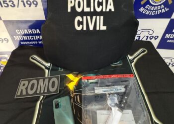 Polícia Civil e Guarda Municipal prendem autor de dois roubos com emprego de faca contra motoristas de aplicativo em Dourados