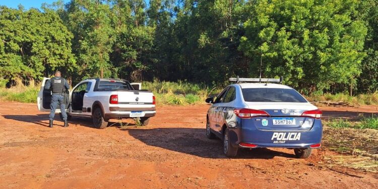 Polícia Militar em Três Lagoas recupera veículo roubado