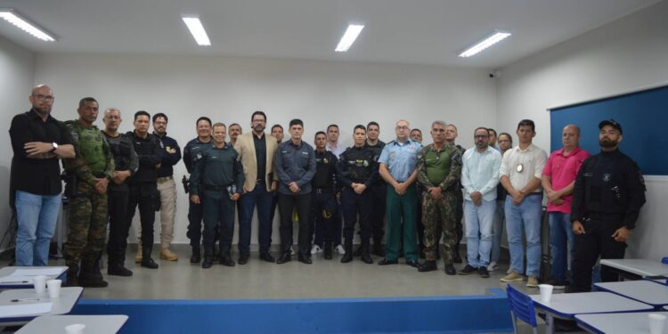 PMMS promove encontro estratégico com forças de segurança de MS e MT em Coxim