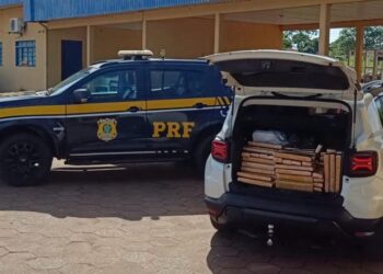 PRF apreende 368 kg de maconha em Bataguassu