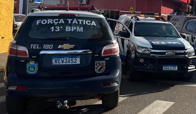 Ação do 13º BPM resulta na prisão de autor e apreensão de arma utilizada em tentativa de homicídio em Paranaíba