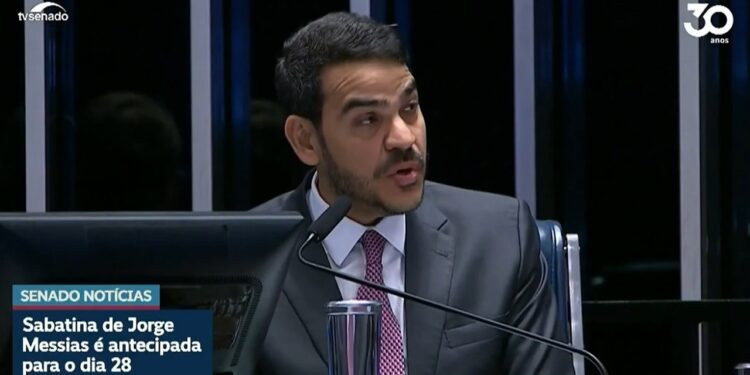 CCJ do Senado marca para dia 28 sabatina de Jorge Messias, indicado ao STF