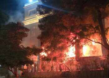  Incêndio atinge prédio na região que abriga o Rio Fashion Week 2026