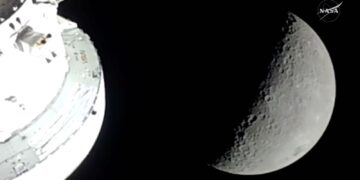 Missão lunar Artemis 2 bate recorde de distância da Terra