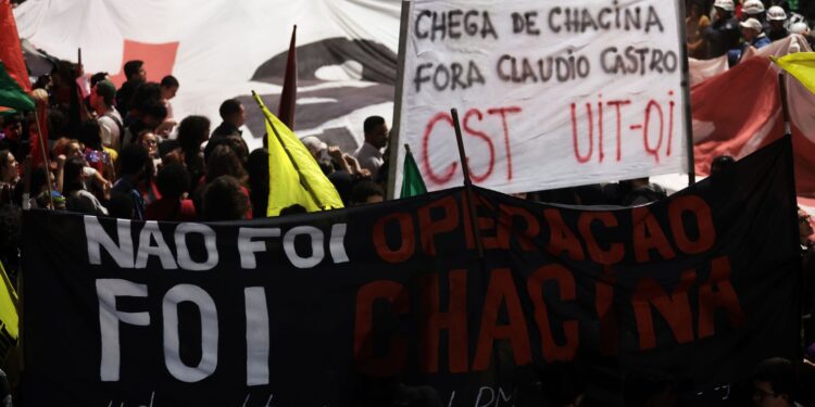 Operação Contenção: perícia de imagens pode levar três anos, diz PF