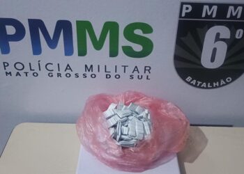 POLÍCIA MILITAR APREENDE DROGA DURANTE AÇÃO PREVENTIVA EM CORUMBÁ
