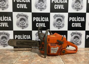 Polícia Civil identifica autor de furto e recupera motosserra em Taquarussu