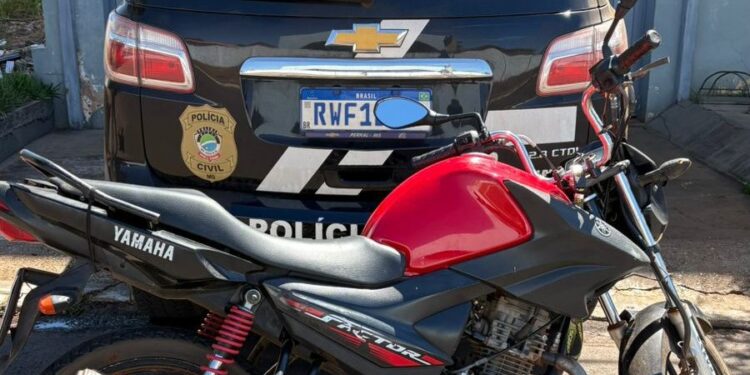 Polícia Civil prende apontado por furto de motocicleta e recupera veículo em Nova Andradina