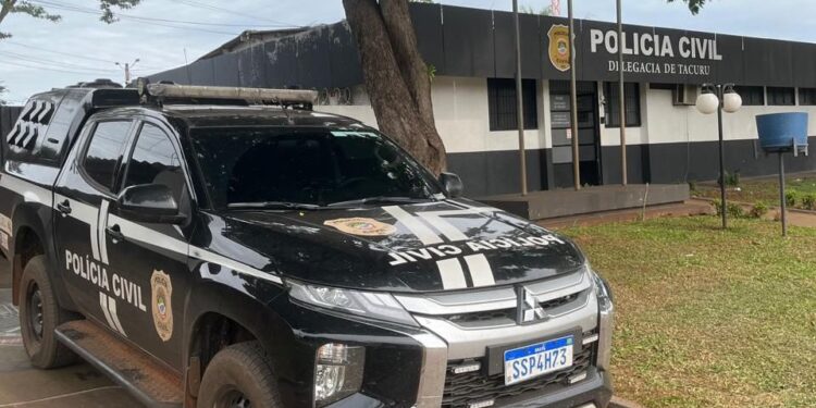 Polícia Civil prende homem por estupro de vulnerável em Tacuru