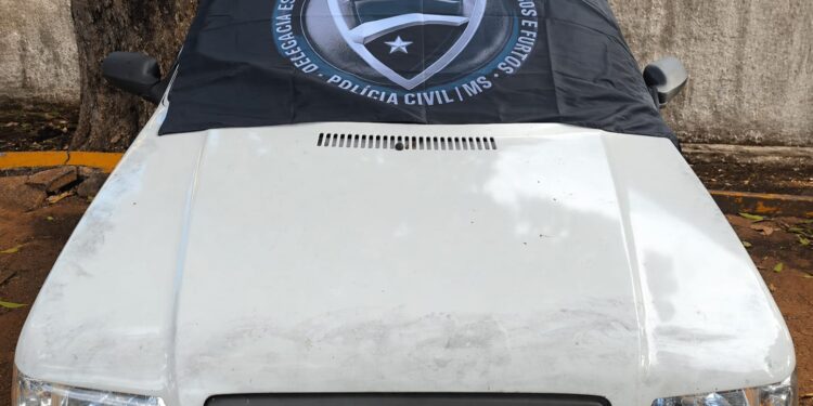 Polícia Civil recupera veículo furtado no bairro Residencial Oliveira
