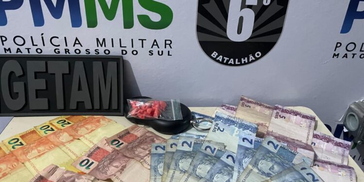 Polícia Militar Prende Homem por Tráfico de Drogas na Região Central de Corumbá