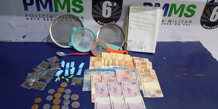 Polícia Militar Prende Homem por Tráfico de Drogas no Centro de Corumbá